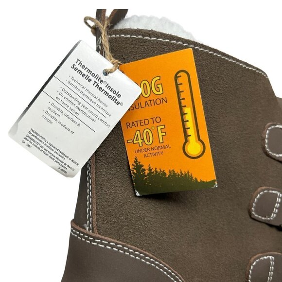 Northside Men\'s Back Country Waterproof Winter Snow Boot, Size 12